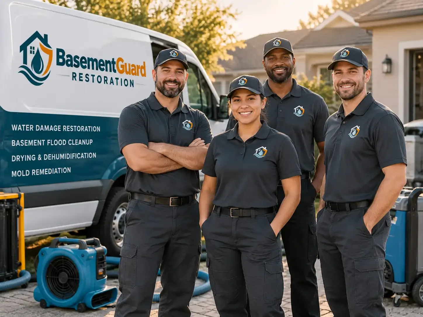 Basement Water Damage Restoration company in Harrisburg, SD